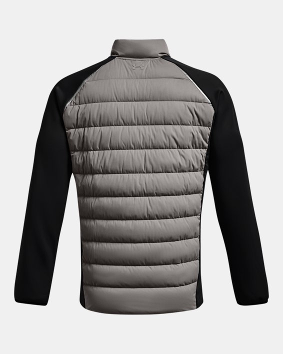 Men's UA Golf Stretch Down Hybrid Jacket in Gray image number 6